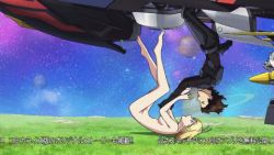Rule 34 | 10s, 1boy, angelise ikaruga misurugi, animated, animated gif, ass, carrying, cross ange, gloves, grabbing another&#039;s ass, groping, lowres, mecha pilot suit, nude, plugsuit, tagme, tusk (cross ange), what