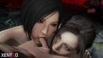 1boy 20s 2girls 3d ada_wong age_difference animated artist_name bare_shoulders black_hair blinking blue_eyes brown_eyes brown_hair capcom cheek_bulge claire_redfield cum cum_in_mouth ejaculation erection fellatio foreskin hair_over_one_eye hand_on_another&#039;s_shoulder head_out_of_frame hetero highres kneeling licking licking_testicle looking_at_another looping_animation lying multiple_girls night nude on_back oral outdoors penis phimosis resident_evil resident_evil_2 resident_evil_2_(remake) short_hair shota size_difference small_penis source_filmmaker_(medium) swallowing teamwork testicle_sucking testicles tongue tongue_out trash uncensored video watermark xentho
