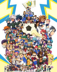 6+boys 6+girls absolutely_everyone absurdres afuro_terumi baddap_sleed ball blush chiita_suizenji child desuta domon_asuka dylan_keith edgar_valtinas endou_daisuke endou_kanon endou_mamoru eska_bamel everyone father_and_daughter fideo_aldena fubuki_atsuya fubuki_shirou fudou_akio genda_koujirou gojou_masaru gouenji_shuuya gouenji_yuuka handa_shin&#039;ichi harano_(inazuma_eleven) hibiki_seigou hidenakata_(inazuma_eleven) highres hijikata_raiden ichinose_kazuya inazuma_eleven inazuma_eleven_(series) kabeyama_heigoro kageno_jin kageyama_reiji kame_leon kazemaru_ichirouta kidou_yuuto kino_aki kira_hitomiko kirigakure_saiji kiyama_hiroto kogure_yuuya kudou_fuyuka kudou_michiya kurimatsu_teppei luca_(inazuma_eleven) mack_roneejo manga_moe maquia mark_kruger matsuno_kuusuke megane_kakeru megane_kazuto midorikawa_ryuuji mistorene_callus miyasaka_ryou mohawk multiple_boys multiple_girls nagumo_haruya nishigaki_mamoru otonashi_haruna raimon_natsumi rococo_urupa rushe_(inazuma_eleven) saginuma_osamu sakuma_jirou shimozuru_arata shishido_sakishi short_hair shourinji_ayumu soccer_ball someoka_ryuugo sugimori_takeshi sumeragi_maki suzuno_fuusuke tachimukai_yuuki teres_tolue thane tobitaka_seiya torii_ryouta tsunami_jousuke urabe_rika urubida utsunomiya_toramaru yagami_reina yamino_kageto yuukoku_hiroyuki zaizen_touko zz_zzz