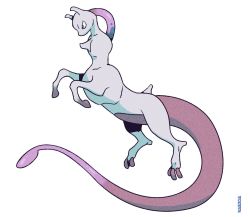 alternate_form creatures_(company) full_body game_freak gen_1_pokemon legendary_pokemon meme meme_attire mewtwo nintendo no_humans original_form_pokemon_(meme) parody pedro_larez pokemon pokemon_(creature) simple_background solo tail what