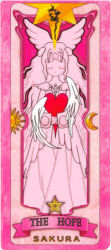 1990s_(style) cardcaptor_sakura closed_eyes hope hope_(sakura_card) lowres retro_artstyle sakura_card tagme