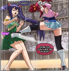 2girls artist_request catfight fairy_tail fairy_tail_zero humiliation multiple_girls sheria_blendy tagme wendy_marvell