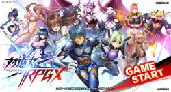 2boys 6+girls aged_up aishuu_hebiko alternate_hairstyle androgynous aoi_nagisa_(metalder) armor ass ban!_(bansankan) bikini bikini_armor black_one-piece_swimsuit blonde_hair blue_eyes blue_hair blush bodysuit breasts brown_hair censored cleavage curry curvy dark-skinned_female dark_skin demon_girl fei_(maidoll) fingerless_gloves food fur fuuma_kotarou_(taimanin_series) gloves hair_between_eyes hair_ornament hair_ribbon hand_on_own_hip happy hetero highleg highleg_leotard highleg_swimsuit highres holding holding_sword holding_weapon horns huge_ass huge_breasts igawa_asagi igawa_asagi_(clone) jumping kagami_hirotaka kamimura_maika kamimura_maika_(future) koukawa_asuka large_breasts leotard lilim_(awoken) lilith-soft long_hair looking_at_viewer mechanical_arms medium_hair micro_bikini multiple_boys multiple_girls navel obui one-piece_swimsuit one-piece_tan onizaki_kirara pink_bikini pointy_ears ponytail revealing_clothes ribbon screencap shinganji_kurenai shiny_skin sian simple_background sitting sitting_on_person slingshot_swimsuit spread_legs string_bikini swimsuit sword taimanin_(series) taimanin_asagi taimanin_kurenai taimanin_rpgx tan tanline thighs thong_bikini thong_leotard trap twintails uehara_rin uehara_shikanosuke very_long_hair weapon wight_(taimanin_asagi) zol