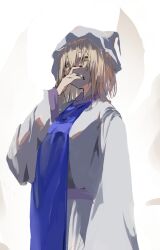1girl blonde_hair highres pocche-ex short_hair tagme touhou yakumo_ran