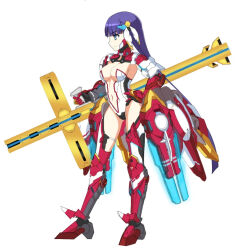 1girl cosplay fate/grand_order fate_(series) leotard martha_(aerial_drive)_(fate) martha_(fate) mountain-falcon977 purple_hair sprite