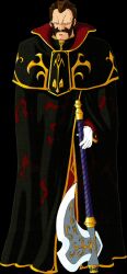 absurdres angry black_background black_jacket brown_hair fire_emblem full_body highres jacket looking_at_viewer lykke_(fire_emblem) male_focus nintendo short_hair solo solo_focus