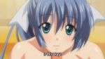 animated arm_between_breasts blue_eyes blue_hair blush breast_press breasts censored covered_erect_nipples cum cum_in_mouth deep_skin fellatio gokkun grabbing_another&#039;s_breast groping huge_breasts irrumatio long_hair nipples nude open_mouth oral paizuri paizuri_cheerleader_vs_sakunyuu_ouendan penis sex shizukuishi_chieri sound subtitled t-rex_(animation_studio) translated video
