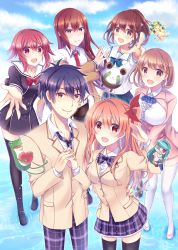 absurdres brown_hair chaos;child chaos;head fink_(robotics;notes) gero_kaerun highres long_hair makise_kurisu narusawa_ryouka nishijou_myu nishijou_takumi occultic;nine onoe_serika robotics;notes sakihata_rimi senomiya_akiho steins;gate tagme upa_(steins;gate) zonko_(occultic;nine)