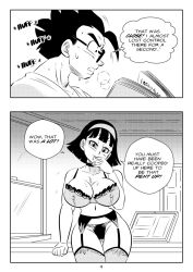 1boy 1girl ass black_hair blush breasts couple cum dragon_ball dragon_ball_super dragon_ball_super_super_hero fellatio funsexydragonball gohan_beast huge_ass large_breasts large_penis lingerie muscular muscular_male nipples oral penis pubic_hair pussy sex son_gohan sweat thick_thighs thighs uncensored underwear vaginal videl white_hair