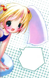 1girl animal_ears female_focus flat_chest highres pop solo tagme