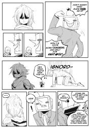 1girl 1other 2boys absurdres ant_tenna armlet bracelet deltarune furry furry_female furry_male glasses goat_boy highres horns jewelry kris_(dark_world)_(deltarune) kris_(deltarune) long_hair multiple_boys ralsei reptile_girl scarf simple_background smile susie_(dark_world)_(deltarune) susie_(deltarune) teeth vokoy