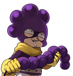 Rule 34 | 1boy, anal beads, boku no hero academia, mineta minoru, saliva, sex toy, solo, tagme