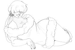 1girl 1shermieaday breasts curvy dress earrings female_focus fluffy heart huge_breasts jewelry large_breasts long_hair ponytail shermie_(kof) skirt smile the_king_of_fighters thick_thighs thighs twintails wide_hips