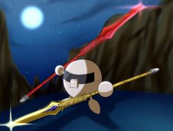 Rule 34 | fate/zero, fate (series), ganbo, midorikawa hikaru, moon, night, no humans, non-humanoid robot, robot, shippo (shishizaru), star (sky), voice actor connection, yuru yuri