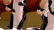 1boy 1girl 3d after_vaginal aftersex ahoge animated ankle_grab ass ass_tattoo black_footwear black_gloves blonde_hair blush boots breasts clenched_hands clothed_female_nude_male cum cum_in_pussy cum_overflow cum_pool cumdrip dot_nose elbow_gloves erection eyeshadow facial_tattoo fangs footjob from_behind from_side girl_on_top gloves grinding gs-mantis hair_bobbles hair_ornament halloween hands_on_own_hips happy_sex held_up hetero high_heel_boots high_heels highres huge_penis inflation kodomo_no_jikan kokonoe_rin koonago large_insertion leg_grab loli long_twintails looking_at_viewer lying makeup masturbation mini_person minigirl moaning naizuri navel nipples nude on_back one-piece_tan open_mouth paizuri penis pov pov_hands pussy red_eyes rolling_eyes saliva sex shiny_skin short_hair size_difference skull skull_hair_ornament small_breasts smile solo_focus sound spread_legs stomach stomach_tattoo tan tanline tattoo teeth testicles thigh_boots thighhighs thighs tongue tongue_out twintails uncensored uneven_eyes vaginal video