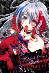 1girl highres hoshi_syoko idolmaster looking_at_viewer punk tagme tongue tongue_out