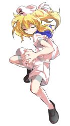 1girl anchor_print anchor_symbol black_shoes blonde_hair blue_sailor_collar closed_eyes closed_mouth commentary_request dairi double-parted_bangs from_side full_body hair_ribbon hat kitashirakawa_chiyuri large_variant_set looking_at_viewer medium_hair phantasmagoria_of_dim.dream pink_hat pink_ribbon pink_serafuku pink_shirt pink_shorts pink_socks ribbon sailor_collar sailor_hat school_uniform serafuku shirt shoes short_sleeves shorts simple_background socks solo tachi-e touhou touhou_(pc-98) transparent_background two_side_up v-shaped_eyebrows variant_set