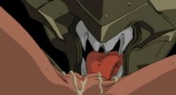 00s 1girl 2002 animated animated_gif bound crotch cunnilingus fangs interspecies legs long_tongue lowres minako_haruno monster oral pussy pussy_juice rape restrained spread_legs tagme thighs tongue uncensored upside-down urotsukidouji vaginal
