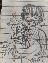 Rule 34 | couple, doodle, husband and wife, isekai shikkaku, orginal character, sacchan (isekai shikkaku), tagme