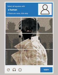 Rule 34 | 1boy, black eyes, black hair, bloodshot eyes, captcha, coat, glitch, highres, inset border, kim dokja, looking at viewer, looking back, male focus, omniscient reader&#039;s viewpoint, red pupils, short hair, silhouette, solo, upper body, vacation town, white coat