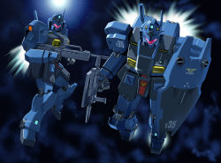 ballistic_shield energy_sword bowau00b7br-s-85-c2_beam_rifle bullpup caseless_firearm directed-energy_weapon energy_cannon energy_gun energy_weapon gm_quel gun gundam hfw-gr_mr82_90mm_gm_rifle konsu_konsuke laser_cannon laser_gun mecha no_humans rifle robot shield space weapon zeta_gundam
