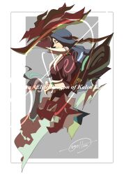 1girl absurdres altaria black_hair border brown_shirt cccacademia character_name closed_eyes closed_mouth commentary_request dragalge drasna_(pokemon) druddigon earrings gen_3_pokemon gen_5_pokemon gen_6_pokemon grey_background highres jewelry long_hair necklace nintendo noivern own_hands_together pokemon pokemon_(creature) pokemon_xy shirt signature three-quarter_sleeves white_border