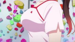 1girl animated bouncing_breasts breasts highres kanojo_okarishimasu large_breasts mizuhara_chizuru sound tagme video