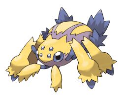 animal_focus artist_request blue_eyes bug extra_eyes full_body galvantula gen_5_pokemon highres nintendo no_humans official_art pokemon pokemon_(creature) pokemon_bw pokemon_focus solo third-party_source transparent_background