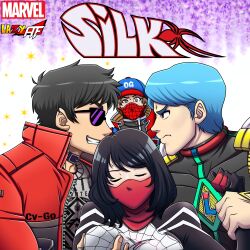 blood_rivals chris_hollway_(blood_rivals) cindy_moon hernan_guerra jhonathan_fill_scott lazyaf marvel silk_(marvel) spider_vigilante spidersona valentman