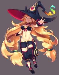 1girl disgaea groin metallica_(majo_to_hyakkihei) navel tagme thescarletdevil witch