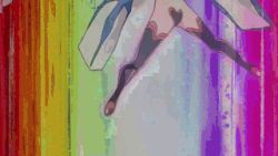 10s animated animated_gif anime_screenshot battle covers epic explosion gamagoori_ira gamagoori_ira_(scourge_regalia) inumuta_houka inumuta_houka_(probe_regalia) jakuzure_nonon jakuzure_nonon_(symphony_regalia) kill_la_kill lowres sanageyama_uzu sanageyama_uzu_(blade_regalia)