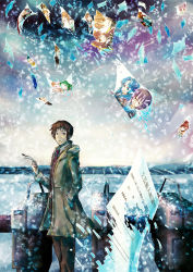 Rule 34 | 10s, absurdres, arakawa (suzumiya haruhi), asahina mikuru, asakura ryoko, character request, disintegration, highres, koizumi itsuki, kouyouen academy school uniform, kunikida (suzumiya haruhi), kyon, kyon no imouto, male focus, nagato yuki, official alternate hair length, official alternate hairstyle, photo (object), school uniform, shamisen (suzumiya haruhi), solo, suzumiya haruhi, suzumiya haruhi no shoushitsu, suzumiya haruhi no yuuutsu, taniguchi (suzumiya haruhi), tsuruya, zxu