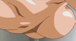00s 2002 animated animated_gif bouncing_breasts breasts large_breasts lowres mika_umihara nipples public_restroom tagme urotsukidouji