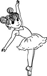 1girl aged_down armpits ballerina ballet ballet_slippers bare_shoulders black_eyes child closed_mouth closed_smile dancer dancing eyelashes female_focus full_body hand_up looking_at_viewer monochrome original shirt simple_background skirt sleeveless sleeveless_shirt smile socks solo standing tiptoes tutu twintails white_background