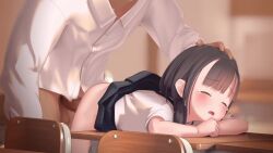 1boy 1girl 3d age_difference aged_down animated audible_speech bell bent_over bittycat black_hair black_skirt blush brown_eyes brown_hair censored chair classroom closed_eyes clothed_sex clothes_lift cum cum_in_pussy cumdrip custom_udon desk domination dot_nose flat_chest grabbing_another&#039;s_waist grabbing_from_behind hand_on_another&#039;s_head head_grab hetero leg_grab leg_up loli long_hair looking_at_another looking_to_the_side lying male_masturbation masturbation moaning mosaic_censoring older_man_and_younger_girl on_back on_desk on_stomach open_mouth original partially_undressed penis public_indecency public_nudity pussy rape rough_sex school school_chair school_desk school_uniform sex sex_from_behind short_sleeves shoving sitting size_difference skirt skirt_lift socks sound sound_effects spread_legs suspender_skirt suspenders table tagme teacher teacher_and_student teardrop tearing_up tears twintails twitching vaginal video voice_actor white_hair white_socks