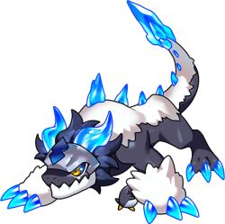 animal bird dragon dragon_village_(series) dragon_village_collection game_cg ice_dragon kanthaka_(dragon_village) lowres no_humans official_art penguin third-party_source transparent_background yellow_eyes