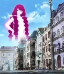 1girl animated animated_gif fairy_tail irene_belserion outdoors tagme