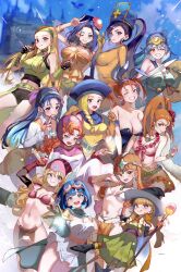 6+girls :d alena_(dq4) alena_(dq4)_(cosplay) animal_ears anlucea anlucea_(cosplay) anniversary aqua_cape aqua_leotard arm_guards armlet armor barbara_(dq6) belt bianca_(dq5) bike_shorts bikini_armor black_gloves black_shorts blonde_hair blue_eyes blue_hair blue_hat blue_leotard blue_tabard blunt_bangs blurry blurry_background bob_cut bodysuit braid breasts cape choker circlet cleavage commentary_request cosplay curly_hair dancer&#039;s_costume_(dq) deborah_(dq5) deborah_(dq5)_(cosplay) dragon_quest dragon_quest_ii dragon_quest_iii dragon_quest_iv dragon_quest_ix dragon_quest_v dragon_quest_vi dragon_quest_vii dragon_quest_viii dragon_quest_x dragon_quest_xi dress dual_wielding earrings everyone fake_animal_ears fingerless_gloves fire floating_clothes floating_hair flora_(dq5) flower forehead_protector gadabout_(dq3) gadabout_(dq3)_(cosplay) gem gloves goggles goggles_on_head gold_circlet gold_earrings green_bustier green_dress green_eyes green_gemstone green_hairband hair_flower hair_ornament hair_pulled_back hairband hat head_tilt heart heart_choker helmet heroine_(dq4) heroine_(dq4)_(cosplay) high_ponytail highres holding holding_behind_back holding_shield holding_sword holding_sword_behind_back holding_weapon holding_weapon_behind_back in-franchise_crossover index_finger_raised jessica_albert jewelry large_breasts leotard long_hair looking_at_viewer looking_to_the_side low_ponytail low_twin_braids mage_(dq3) mage_(dq3)_(cosplay) mage_staff magic manya_(dq4) manya_(dq4)_(cosplay) maribel_(dq7) martina_(dq11) martina_(dq11)_(cosplay) medium_breasts metal_bikini midriff mitre mole mole_under_mouth multiple_girls navel numao_sub o-ring o-ring_top one_eye_closed open_mouth orange_bodysuit orange_eyes orange_gloves orange_hair orange_skirt pelvic_curtain pink_dress pink_flower pink_hood playboy_bunny ponytail priest_(dq3) priest_(dq3)_(cosplay) princess_of_moonbrook princess_of_moonbrook_(cosplay) profile purple_eyes purple_hair pyrokinesis rabbit_ears red_armor red_eyes red_helmet red_tabard robe roto&#039;s_emblem ruida sage_(dq3) sage_(dq3)_(cosplay) sandy_(dq9) sandy_(dq9)_(cosplay) senya_(dq11) seraphy_(dq10) shield short_hair shorts siblings silver_hairband single_braid sisters skirt small_breasts smile sphere_earrings strapless strapless_dress stud_earrings sword tabard tunic twin_braids twins twintails v veronica_(dq11) warrior_(dq3) warrior_(dq3)_(cosplay) weapon white_dress white_robe winged_helmet witch_hat yellow_gloves yellow_tunic