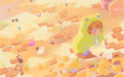 2b_(nier:automata) absurdres among_us atelier_(series) atelier_ryza atelier_ryza_1 balloon bird character_doll chef_hat chicken egg ellie_niunai_zhuyi_zhe fall_guy fall_guys frog frogiwawa hat highres hololive hololive_english if_they_mated ips_cells mario minecraft minecraft_pickaxe mori_calliope nier:automata nier_(series) orange_hair pickaxe puddle purple_eyes red_(among_us) takanashi_kiara the_sims virtual_youtuber yuri