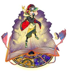 Rule 34 | 1boy, asuka torajirou, book, digimon, hat, highres, male focus, naoki akamine, solo