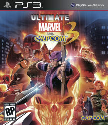 00s 10s albert_wesker box_art capcom chun-li deadpool deadpool_(series) demon&#039;s_crest felicia_(darkstalkers) ghost_rider hawkeye_(marvel) hulk jean_grey hsien-ko marksman marvel marvel_vs._capcom marvel_vs._capcom_3 mori_toshiaki official_art phoenix_(x-men) red_arremer resident_evil ryu_(street_fighter) sentinel_(x-men) storm_(x-men) street_fighter strider_hiryuu ultimate_marvel_vs_capcom_3 darkstalkers viewtiful_joe wolverine_(x-men) x-men