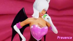 1girl 20s 3d animal_ears animated artist_name ass audible_music bare_shoulders bat_ears bat_wings black_unitard boots bouncing_breasts breast_expansion breasts breasts_out breasts_squeezed_together bursting_breasts chaos_emerald chestplate cleavage covering_one_eye covering_privates cuffs elbow_gloves eyeshadow fangs female_focus gasp gem gloves glowing green_eyes green_gemstone hair_over_one_eye hand_on_own_hip heart heart_background heartbeat holding honey_select huge_breasts humanization illusion_soft jiggle large_areolae large_breasts magic makeup multicolored_background nipples personification pink_background pink_cuffs pink_eyeshadow pink_lips prevence rouge_the_bat sega short_hair skin_tight sleeveless smile solo sonic_(series) sound squeezing standing star_(symbol) star_symbol_background tail talking unitard video white_boots white_gloves white_hair white_trim wings