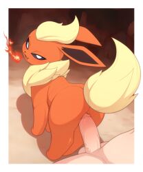1boy 1girl absurdres bestiality commentary flareon gen_1_pokemon hetero highres kekitopu nintendo open_mouth penis pokemon pokemon_(creature) pokephilia pussy testicles third-party_source uncensored