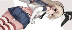 Rule 34 | 1girl, ass, butt crack, kantai collection, miron (mirona33), shimakaze (kancolle), skirt, tagme