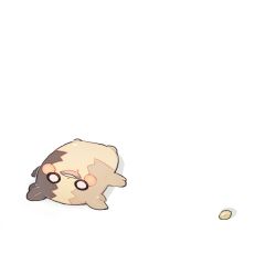 Rule 34 | akadako, animal focus, blush stickers, buck teeth, drooling, full body, gen 8 pokemon, happy, looking at viewer, lying, morpeko, morpeko (full), mouth drool, nintendo, no humans, on back, open mouth, pokemon, pokemon (creature), seed, smile, solo, teeth, white eyes