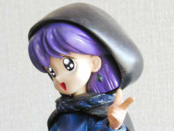 1990s_(style) 3d akazukin_chacha figure hood open_mouth retro_artstyle yakko