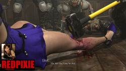 Rule 34 | black pants, blonde hair, hand on another&#039;s head, highres, lying, open mouth, pants, shoes, teeth