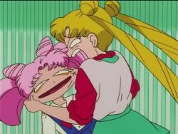 2boys 3girls angry animated anime_screenshot bishoujo_senshi_sailor_moon bishoujo_senshi_sailor_moon_supers blue_sleeves casual catfight chiba_mamoru chibi_usa clenched_hands clenched_teeth competition cone_hair_bun fighting from_behind hair_bun holding_another&#039;s_arm multiple_boys multiple_girls pink_footwear pink_skirt school_uniform skirt socks sound teeth tickling toei_animation tsukino_usagi twintails video