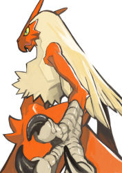 beak blaziken gen_3_pokemon nintendo pokemon pokemon_(creature) tagme talons