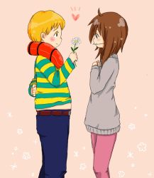 Rule 34 | blonde hair, blush, couple, flower, shelly marsh, south park, tagme